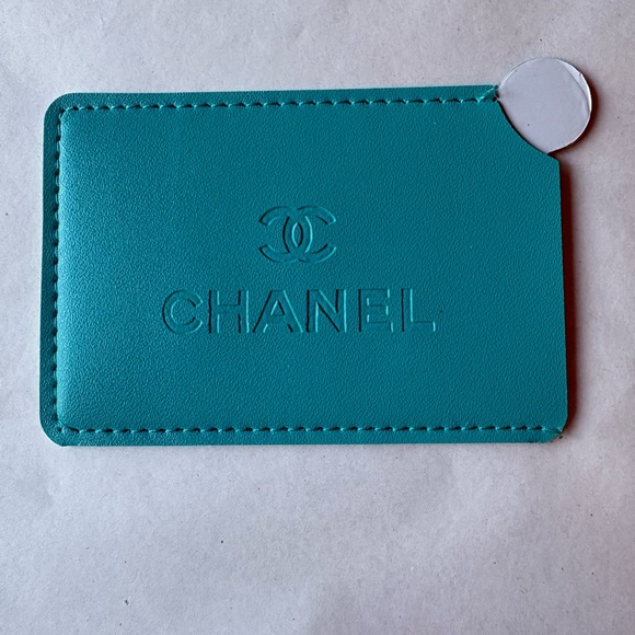 π³ πͺπ³ CHANEL CARD CASE WITH MIRROR π³πͺπ³ NWOT πͺπ³πͺ - Picture 15 of 16